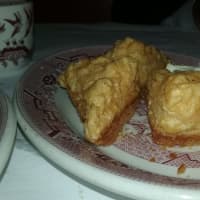 <p>New China Inn&#x27;s speciality Shrimp Toast, served on fancy dishes, like everything at the restaurant.</p>