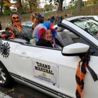 <p>Chick Galiella served as Grand Marshal of the Tarrytown Halloween Parade.</p>