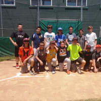 <p>Participants of the inaugural HHLL Home Run Derby</p>
