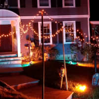 <p>The Price Halloween house in Fairfield.</p>