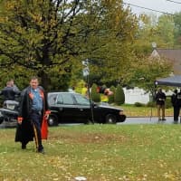 <p>At the scene Tuesday afternoon in Paramus.</p>
