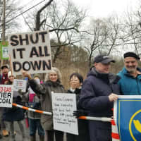 <p>More than 80 people held a prayer vigil on Sunday outside Gov. Andrew Cuomo&#x27;s home in New Castle, imploring the governor to protect the planet over gas drilling or pipeline projects..</p>