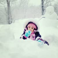 <p>Dina&#x27;s &quot;almost 3-year-old&quot; on a journey enjoying the latest snowfall in East Fishkill.</p>