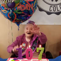 <p>Jean Camillo celebrated her 107th birthday at The Enclave in Port Chester.</p>