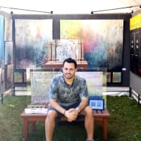 <p>Evan Lorberbaum, ELO, describes his style as mainly abstract expressionism with lots of other influences including graffiti, pop art, pointillism and cubism.</p>