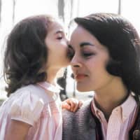 <p>Pound Ridge&#x27;s Nyna Giles as a child with mom Carolyn Scott Reybold.</p>