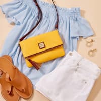 <p>Time to shop! Items from Dooney &amp; Bourke at Woodbury Commons.</p>