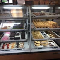 <p>Cookies and other goodies on display at Bronx Buns and More in Danbury.</p>