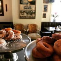 <p>Donuts at Caffe Macchiato in Newburgh.</p>