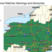 <p>A Flash Flood Watch is in effect for most of the region from 2 p.m. Saturday until Sunday morning.</p>