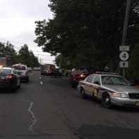 <p>Responders from several fire and law enforcement agencies converged on the scene.</p>