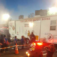 <p>The Fort Lee Safety House makes a presentation in Edgewater.</p>