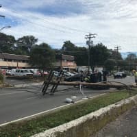 <p>Black Rock Turnpike/Route 58 in Fairfield is closed Tuesday afternoon due to a serious rollover crash.</p>