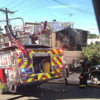 <p>A fire broke out in New Rochelle on Tuesday morning.</p>
