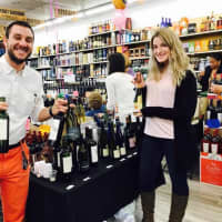 <p>Tastings are a bit part of the business at LiquorLand in Suffern.</p>
