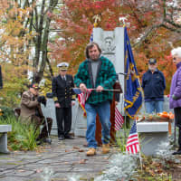 <p>Tarrytown held its annual Veterans Day service Wednesday morning at Patriots Park. </p>