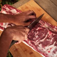 <p>Your 100 percent certified organic meat is always hand-cut to order in-house at M.EAT Provisions in Westport.</p>