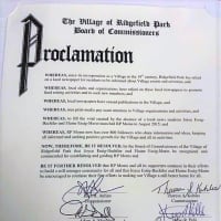 <p>The proclamation encourages the Essig sisters &quot;to continue their fine efforts in making our Village a better home for all.&quot;</p>