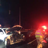 <p>Red Hook police, fire and paramedics were on hand to help a Tivoli woman struck head-on by a drunk driver.</p>