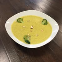<p>Broccoli Cashew “Cheddar” made with a coconut milk base at Eda&#x27;s Garden in Yorktown Heights.</p>