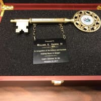 <p>Bill Harris will be presented the Key to the County by Rockland County Executive Ed Day.</p>