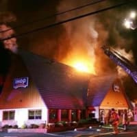 <p>The fire broke out in the attic, responders said.</p>