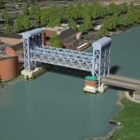 <p>Another proposal for a replacement Walk Bridge calls for a 240-foot vertical lift structure.</p>