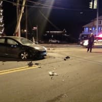 <p>A man who fell asleep while driving hit a telephone pole.</p>