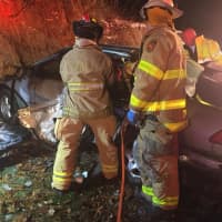 <p>Four were injured in a Taconic State Parkway Crash in Yorktown.</p>