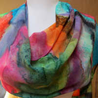 <p>Locally made scarves make for deal Mother&#x27;s Day gifts.</p>