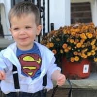 <p>Superbaby Cole is battling neuroblastoma. His father is an officer in the Ridgewood Police Department.</p>