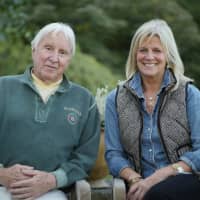<p>The film&#x27;s co-producers, Ken Marsolais (from Katonah) and Nancy Vick (from Bedford.)</p>