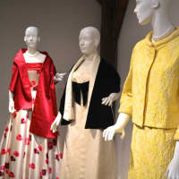 <p>Designs by Sophie of Saks, Harvey Berin, and Elizabeth Arden are among fashions included in &quot;Mannequins on the Runway, Haute Couture and Contemporary Designs of the 20th Century.&quot;</p>