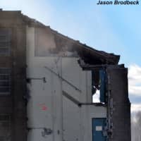 <p>Demolition began at the Dutchess County Sheriff&#x27;s Office.</p>