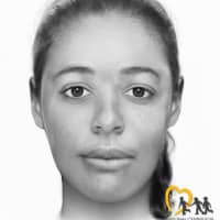 <p>Using Facial Recognition Technology, the image depicts what the victim was believed to have looked like.</p>