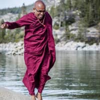 <p>Bhante Sujatha is known for his gentle and lighthearted nature as well as his wisdom.</p>