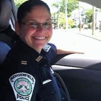 <p>Bergenfield Police Chief Cathy Madalone.</p>