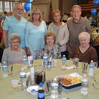 <p>Attendees filled the tables at the tricentennial celebration.</p>