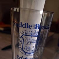 <p>A commemorative glass also helped celebrate the township&#x27;s 300 years.</p>