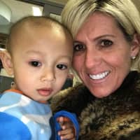 <p>Paramus Rotarian MaryAnn LaBarbiera hosted baby Lucas during his stay in the U.S. This is her second time hosting a Gift of Life baby.</p>