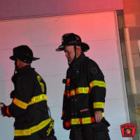 <p>Methuen firefighters on scene of a 2-alarm fire at 52 Hampshire Street</p>