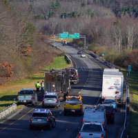 <p>A wrong-way driver collides head-on with a tractor-trailer on I-395 in Oxford, MA</p>