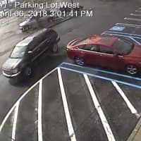 <p>New York State Police investigators have released surveillance photos of two alleged suspects and their vehicle after making several allegedly fraudulent purchases in Orange County.</p>