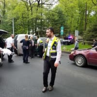 <p>First responders were dispatched to the scene of a rollover crash involving three cars in Monsey on Wednesday.</p>