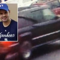<p>Gio Rivera and the vehicle that struck him.</p>