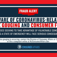 <p>Investigators are regularly checking a special voicemail box that has been set up to address coronavirus-related complaints  of price gouging – even after hours, NJ authorities said. There&#x27;s also an online complaint form.</p>