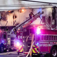 <p>Fire at 610 Brighton Road in Clifton on March 17, 2023</p>