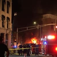 <p>Fire crews from several municipalities battled a &quot;stubborn&quot; blaze in an Ossining basement.</p>