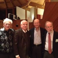 <p>Music for Parkinson&#x27;s board members attend the 2014 concert. Pictured from left are John Stine of New York, Robert Mencher of White Plains, Alan Weiner of Yonkers and David Eger of White Plains.</p>