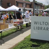<p>Wilton Library will be front and center during the Wilton Sidewalk Sale &amp; Street Fair on July 16.</p>